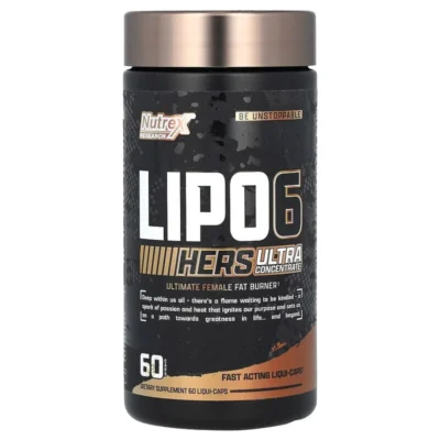Nutrex Lipo-6 Hers Ultra Concentrate | 60 Tablets (60 Servings)