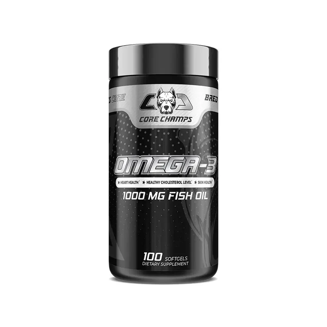 Core Champs Omega-3 | 100 Tablets (100 Servings)