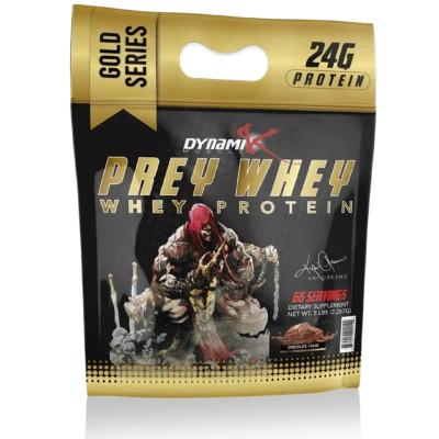 Prey Whey Protein 5lbs By Dynamik Muscle 5 lbs - Per Serving 66