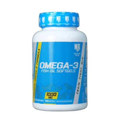 Muscle Rulz Omega-3 Fish Oil | 100 Tablets (100 Servings)