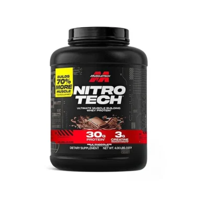 MuscleTech Nitro-Tech Whey Protein – 4lb | 41 Servings