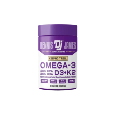 Dennis James Omega-3 D3+k2 | 90 Tablets (90 Servings)