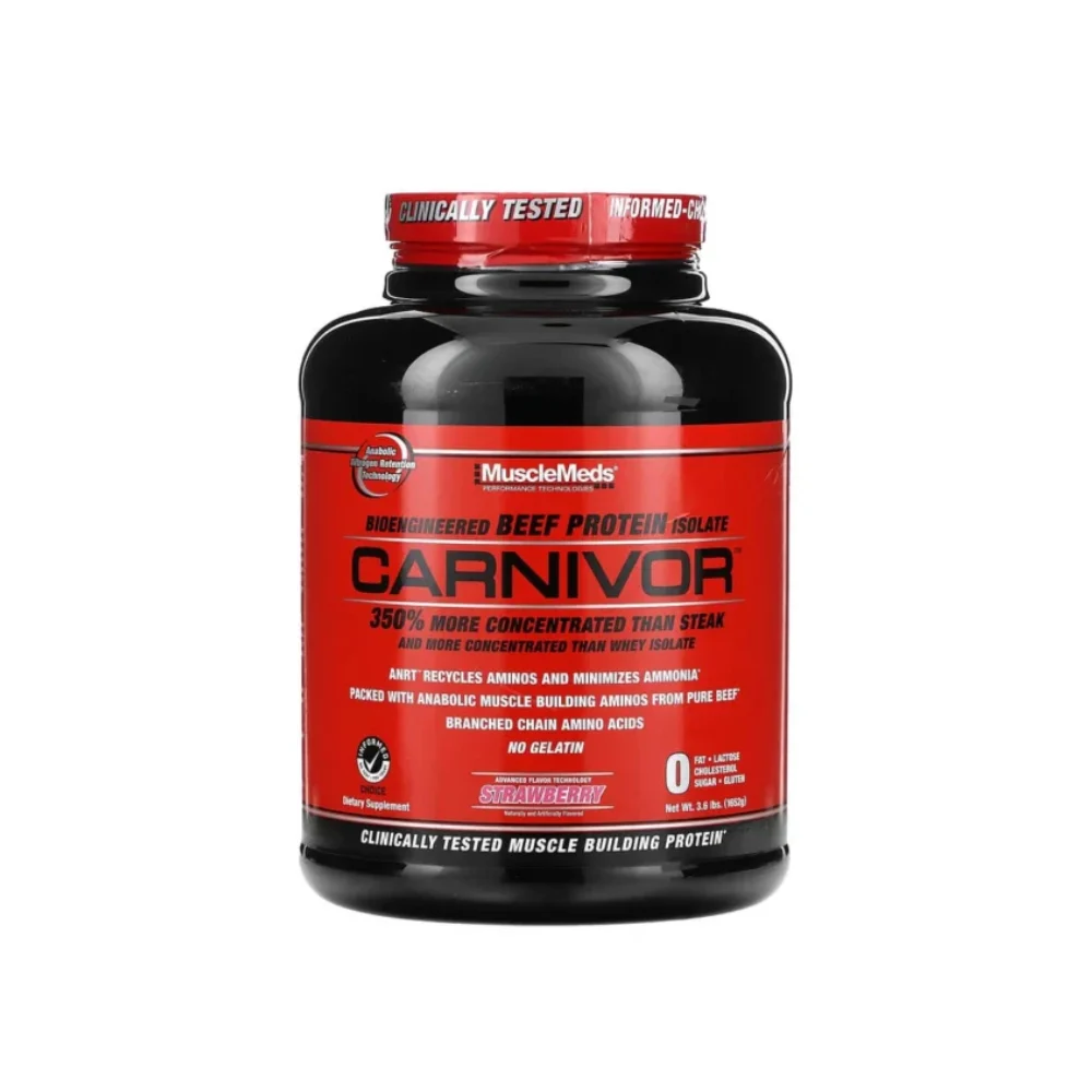 MuscleMeds, Carnivor, Bioengineered Beef Protein Isolate,Per Serving 56